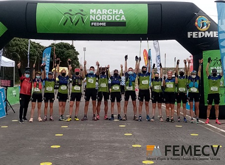 SelecciÃ³n Valenciana Marcha Nordica_Campeonato EspaÃ±a 2021