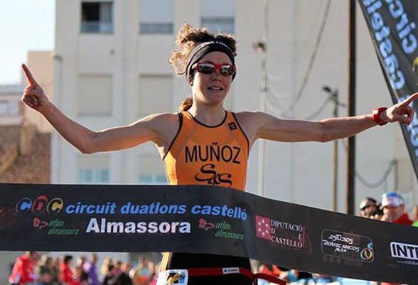 Miriam Muñoz reaparece y gana el Circuit Duatlons  Castelló