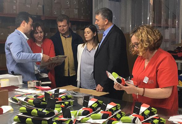 Lurbel recibe una visita institucional muy especial
