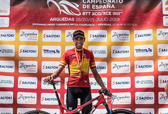 David Valero revalida su título como Campeón de España de Mountain Bike