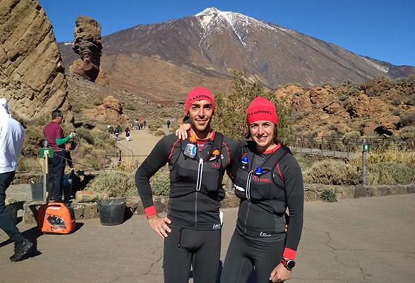 Beltrán y Torres testean la nueva línea PRO LINE en el Teide