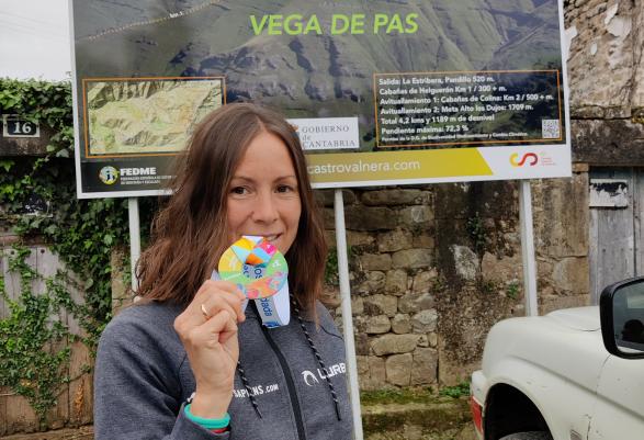 Ana Tauste logra la medalla de bronce en la Copa España FEDME KV