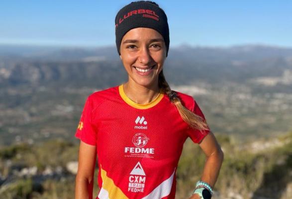 Rosa María Lara en la concentración de la Selección de CXM FEDME