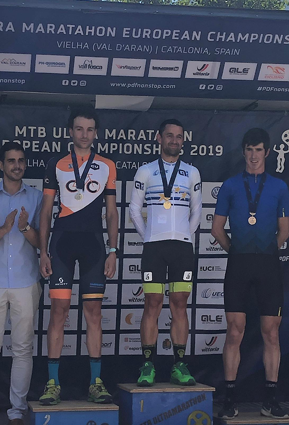 campeón de Europa máster de Ultramaratón