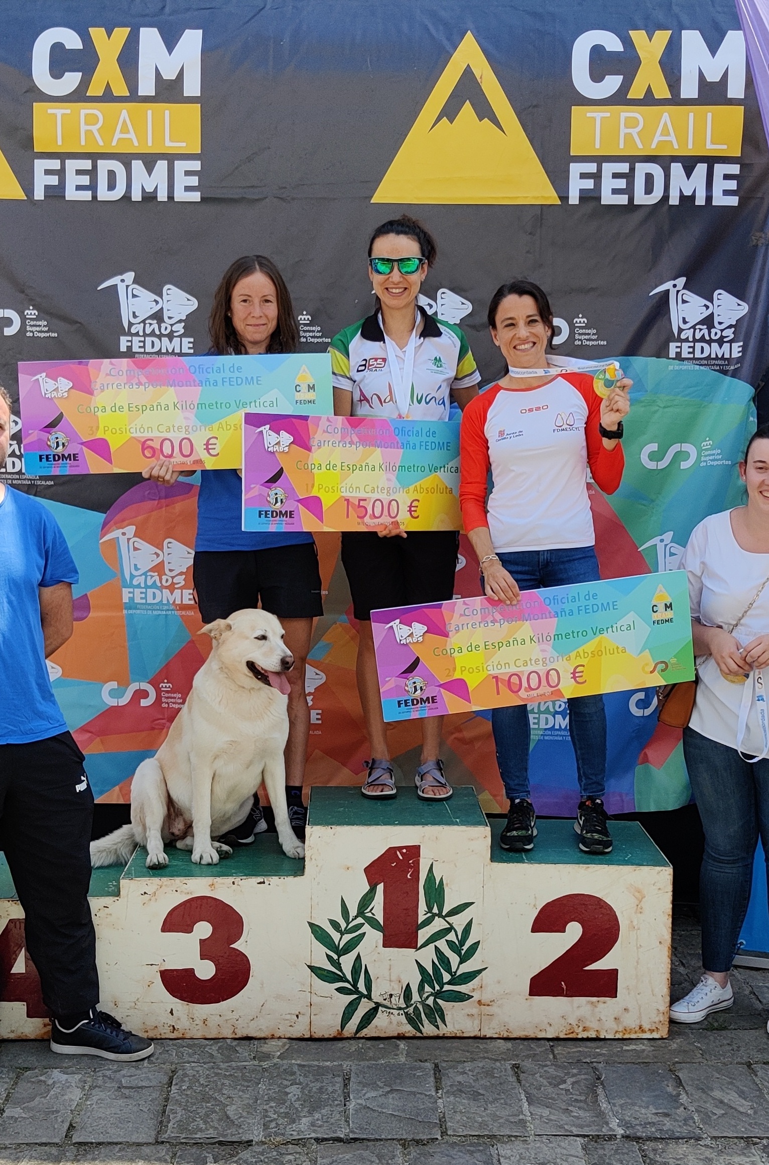 Podio Ana Tauste Copa EspaÃ±a FEDME KV 2022