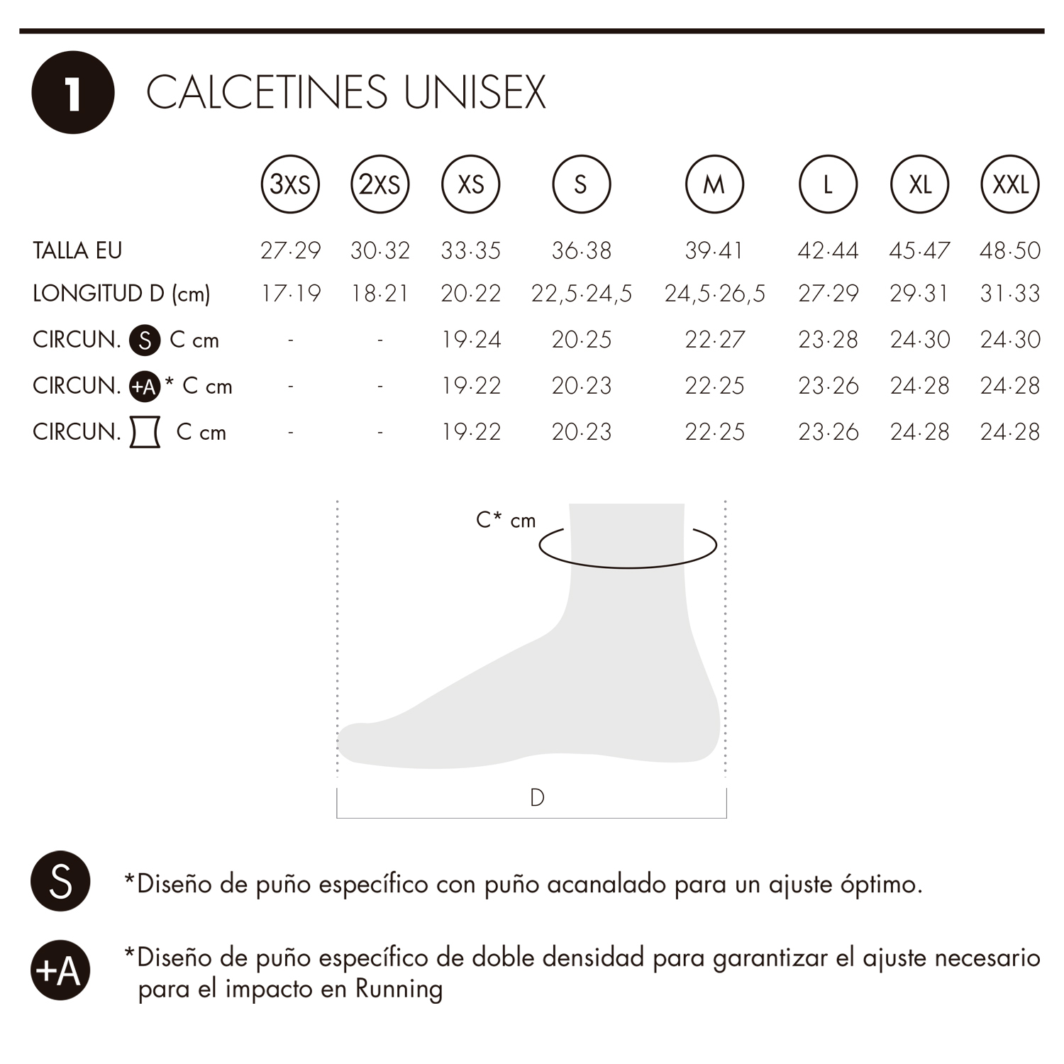 Calcetines unisex