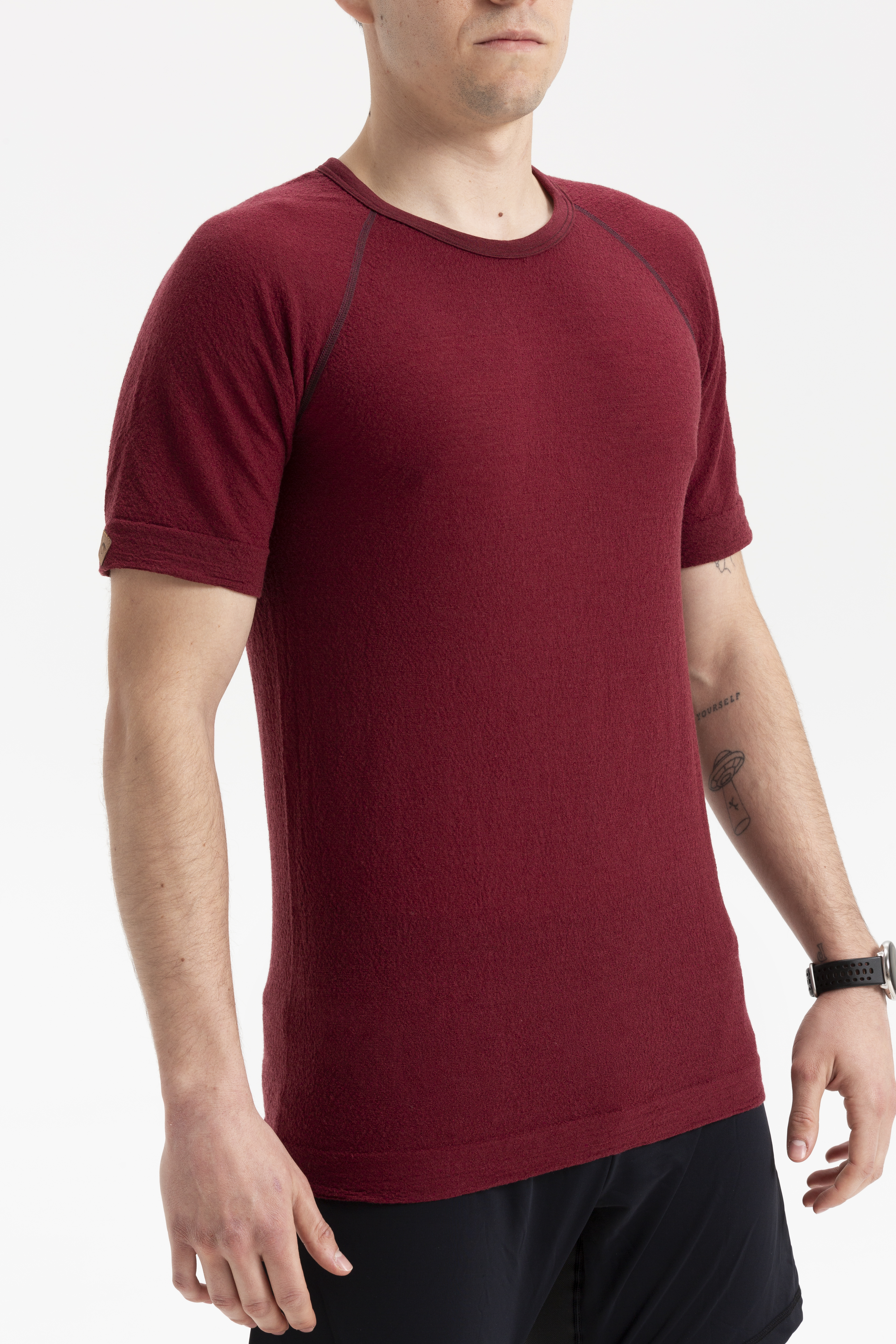 Merino pure maniche corte 0